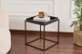 Hanah Home Shb-018 Mesa de café de metal negra